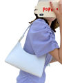 Women Retro Baguette Bag Tote Bag, Crocodile Shoulder Handbag Purses with Zipper Closure. 