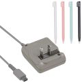DS Lite Charger Kit, AC Power Adapter Charger and Stylus Pen for Nintendo DS Lite Systems Wall Travel Charging Cable 5.2V 450mA. 