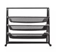 Heavy metal 3 Tier Metal Mesh File Tray Document, Paper, Files, Letters, folders Holder Desk Organizer. 