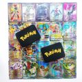 NEW 50-55pcs Pokemon Scarlet Violet Full Flash Card 50Ex 50V 50Vmax 50GX Game Collection Cards Koraidon Miraidon Battle Cards. 
