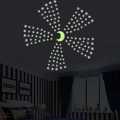 Fluorescent Night Glowing Stars Wall Sticker / 3D stars glow shine in the dark Luminous on Wall Glowing Stickers for Wall Decal Kids Room living room Home Decoration. 