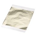 EASE Gold Foil Pack of 100 (6 x6 inches) for Art Decoration, Gilding, and Craft Work (. 