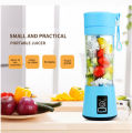 USB rechargeable fruit juicer, 6 blades 380ml juice blender machine, portable juicer machine. blander.. 