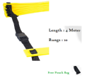 Agility Ladder Football training agility ladder 10 rungs exercise fitness ladder-4 Meters.drilling. 