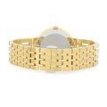 Movado Esperanza Gold Stainless Steel Black Dial Quartz Watch for Gents - 607059. 