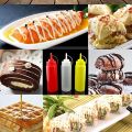 2 pcs - Tomato Ketchup Bottle, Oil and Other Paste Squeezer Bottle Plastic Multiple Colors.. 