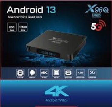 X96 Q PRO | ANDROID TV BOX | 8K ULTRA HQ | HDR ANDROID TV SET-TOP BOX | 8GB RAM - 128GB ROM |