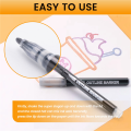 Shimmer Markers Doodle Outline Dazzles: 24 Colors Metallic Double Line Glitter Pens Set Super Squiggles Sparkle Dazzlers. 