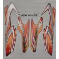 2022 Model Honda 125 Tanki Tapa Sticker ( COMPLETE SET ). 