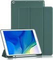 iPad 7th/8th/9th Generation Cover with Pencil Holder, Trifold Stand Protective Case. 