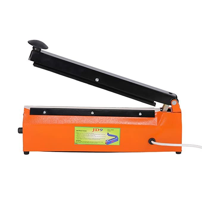 12-inch Impulse Sealer Machine -300 mm Sealing Machine - Poly Element Plastic Sealer - PMP
