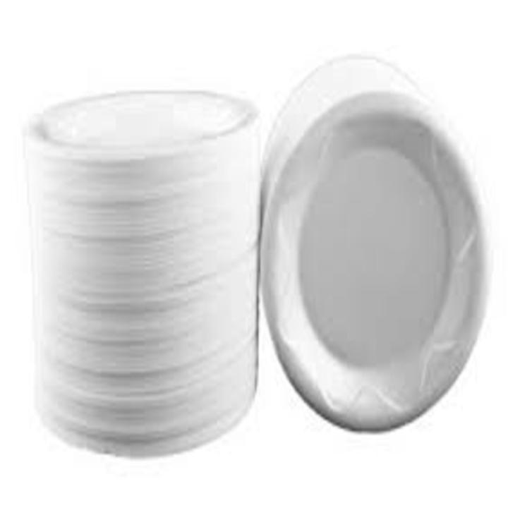 Disposable%20Foam%20Plates%20Pack%20of%20100%20pcs%20Medium-White%20-%20Image%207