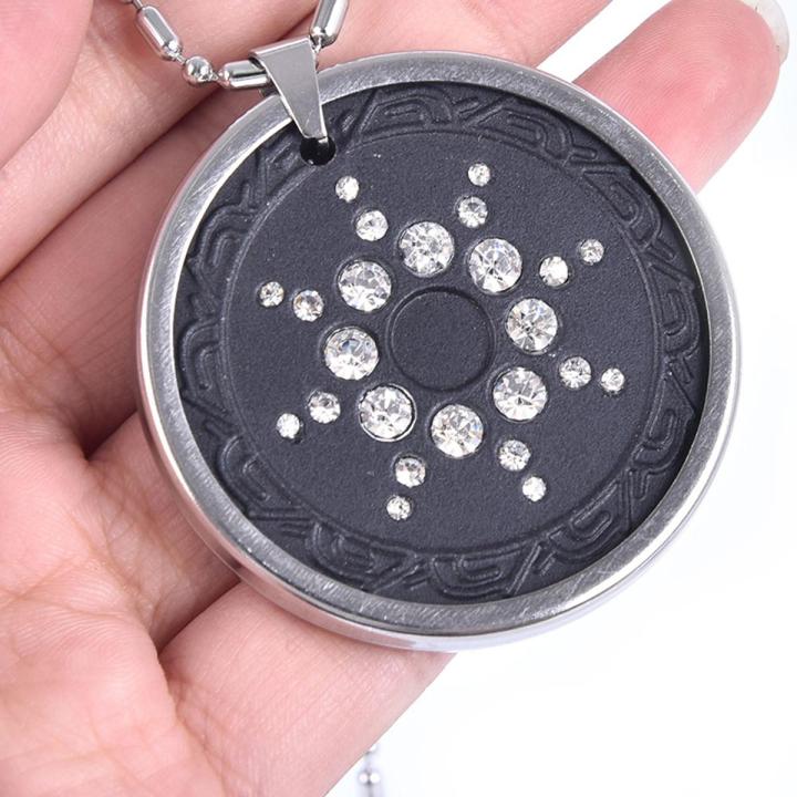 Quantum Scalar Energy Pendant Negative Ions Health Protection Necklace Gift