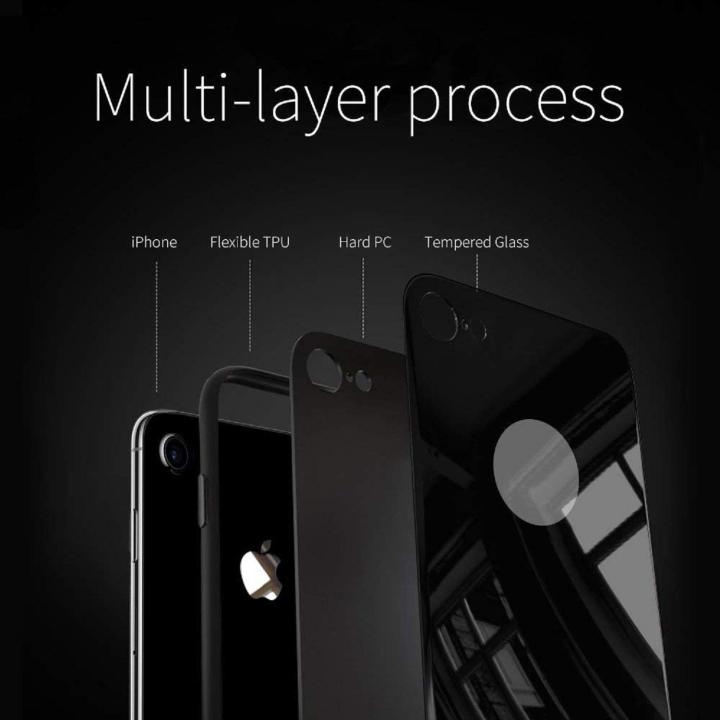 Luxury%20Hybrid%20iPhone%207%20/%208%20Tempered%20Shine%20Back%20Glass%20+%20Soft%20Silicone%20Bumper%20Cover%20Case%20for%20iPhone%207%20/%208%20-%20Image%205