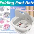 SQ-806 home Folding Foot Bath Tub Electric Heating Thermostatic Massage Foot Bath Spa Massager. 