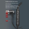 KOKKO In-ear Headset Wire-controlled Smart Call Earphone With Microphone All-metal Bass Music Headphones For Android V1. 