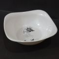 Serving bowl set  7-Curry/Soups melamine strong quality, 6 Katori/1 Bowl, Melamine curry bowl, Serving Sweet, Melamine Sweets Bowls, melamine serving bowl, Weight: 900, Color: White, Size: 9x9/6x6. 