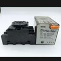 FINDER 220VAC RELAY 60.13 (11 PIN) WITH SOCKET(BASE). 