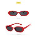 Fashion Small Elliptical Oval Sunglasses Women Vintage Retro Sun Glasses. 