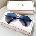 Fashion Gradient Sunglasses for Men Big Frame Pilot Sun Glasses Brand Design Anti-reflective Lunette De Soleil Homme Oculos. 