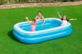 Bestway Inflatable Rectangular Family Swimming Pool 54006. 