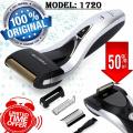 (1720 ) Rechargeable Electric Men Shaver - Hair Removal Razor for Male Grooming Shaving Machine - Shavers & Razors. 