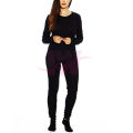 Women Ladies Girls Premium Full Body Suit Thermal Body Warmer Skin Tight Stretchable Innerwear Winter Warm Long Johns Trouser Pajama Full Sleeve Shirt Black. 