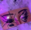 EYE DUMMY MAKEUP PRACTICE BOARD WITH CLEANER. 