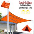 Water Proof PVC Orange Tarpaulin & Tarpal, Ready To Hang Plastic Sunshade, Tarpal For Garden Lawn Green House Parking Canopy Tent Water Pool Material Machine Storage Boat Car Truck Roof Cover & Construction Site,  Tarpal For Sun & Water Protection. 