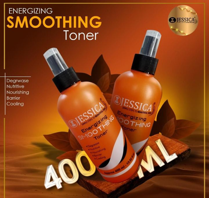 Jessica Energizing Smoothing Toner - Approx 400ml