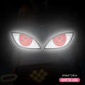 Devil Eyes Electric Car Sticker Motorcycle Helmet Personality Decoration Maverick Electric Motorcycle Creative Car Reflective Car Sticker. 