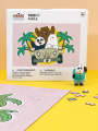 MINISO We Bare Bears 1000 Pieces Puzzle (Road Trip). 