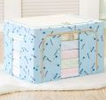 Wardrobe Organizer Foldable Storage Box With Cover 66 Litre MS. 