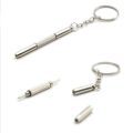 5Pcs 3 in 1 Alloy Steel Precise Eyeglass Screwdriver Set Sunglass Watch Repair Tools Kit With Keychain Portable Screwdriver. 