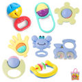 8 Pcs - Baby Rattle Toy - Baby Hand Holding Rattles Toys - Babies Newborn Series - Sweet Gift - For Kids Boys Girls - Infant New Born. 
