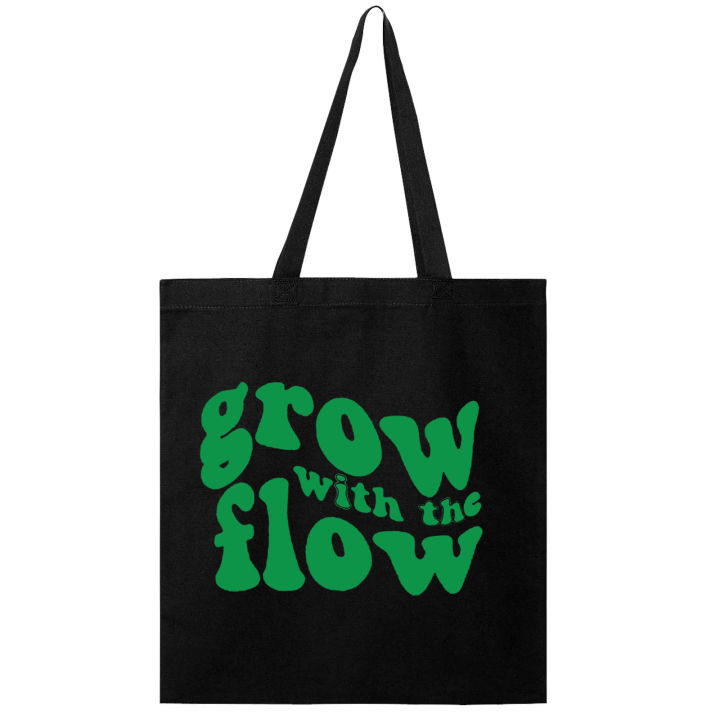 Vagile%20Grow%20with%20the%20Flow%20Slogan%20SUPER%20HEAVY%20WEIGHT%20SHOULDER%20TOTE%20SHOPPING%20CANVAS%20BAGS%20Gift%20Idea%20-%20Image%202