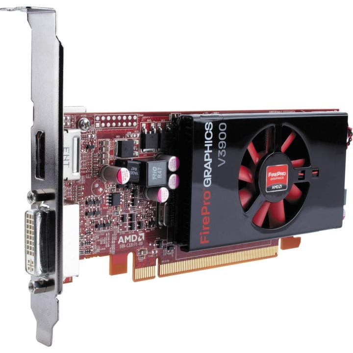 AMD FIREPRO V3900, 1GB, 128Bit, GDDR3 Graphic Card, Good for Gaming And Graphic Works, Dual Display, Gmaing And Grraphic Car