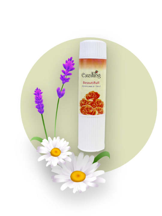 Exciting Beautiful Perfumed Talc Powder - 225GM | Daraz.pk