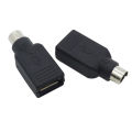 USB To PS2 Adapter Cable Round Head Mouse And Keyboard Interface Converter PS2 To USB Computer Cable Adapter Mushen. 
