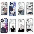 Phone Case For Infinix Hot 20 20S 20I 10S 10 Play 12 Pro Note 10 Pro Casing Angel Eyes Jujutsu Kaisen Soft Clear Japan Anime Square Shockproof Silicone Camera Protective TPU. 