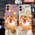 JIUMOO For OPPO F11 Pro A9 2019 A9x Case Cartoon Cute Tiger New Design Luxury Plating Phone Cases Fashion Shockproof Soft Silicone Case Full Cover Camera Lens Protection Cover. 