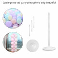 Column Balloons Stand Kit Collection, Balloons Holder, Base & Pole With Rings For Birthday, Wedding, Photo Booth Backdrop, Party Decoration, Anniversary, Bridal Shower, Baby Shower Graduation Parties, Independence Celebrations, Farewell. 