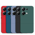 For Xiaomi Redmi Note 13 Pro 4G Case Luxury Original TPU Shockproof Liquid Silicone Phone Cover Xiaomi Redmi Note 13 Pro Plus 5G. 