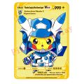 27 Styles Pokemon Pikachu Cosplay Saint Seiya Goku Luffy Gold Metal Toys Hobbies Hobby Collectibles Game Collection Anime Cards. 