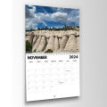 2024 Wall Calendar 2024 Nature's Cock Shots Calendar Monthly Planner with Extra Writing Space Thickened Paper Hangable Design Funny Calendars for Southeast Asian Buyers to December 2024 Calendar. 