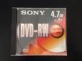 DVD-RW 4.7 GB 1X-4X BLANK  SONY. 
