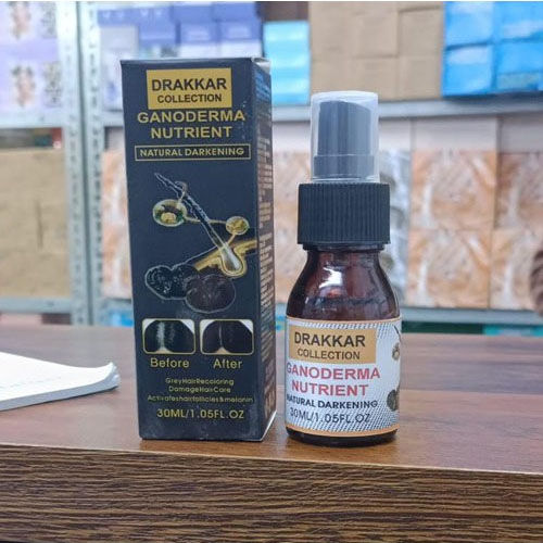 100% Original Anti Greying Hair Serum Ganoderma Nutrient Natural Darkening Serum Growth Oil For Women Men 30ml in pakistan