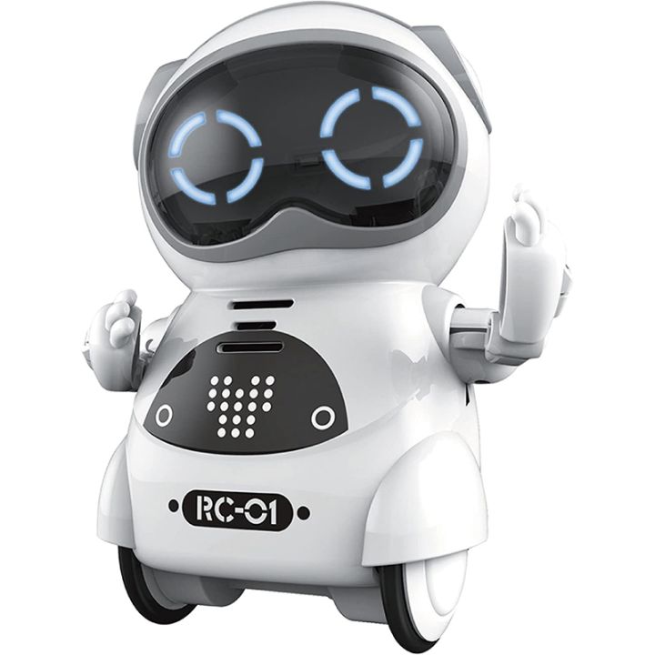 New Creative product Mini RC Pocket Robot for Kid with Interactive Dialogue Converation, Voice Recognition, Chat Record, inging& Dancing