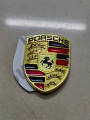 3D Porsche Metal Logo sticker with double tape for bike and car decoration High quality.... 