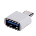 USB to Type C OTG Converter for Android Smartphones, Fast Data Transfer and Charging Adapter. 